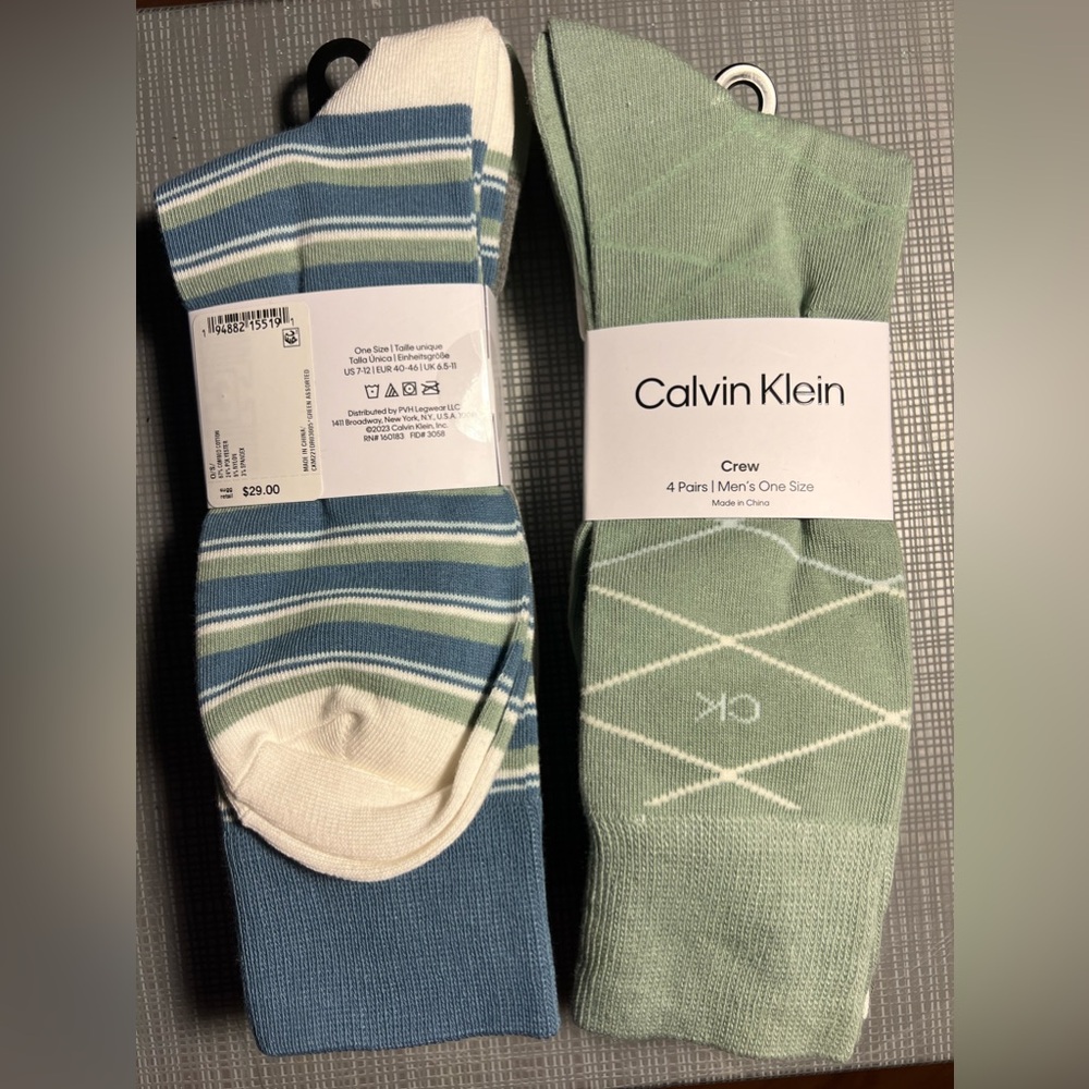 New Calvin Klein Men’s Dress Socks - Picture 3 of 5